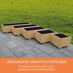 Pflanzkasten EICHE Pflanzkübel aus Holz AB100KAN4030EI 100 x 40 x 30 cm 100KAN4030EI - 5