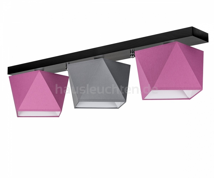 Deckenlampe DIA32ROGRD Deckenleuchte Rosa Grau