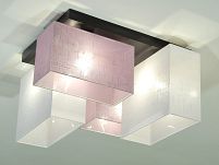 Deckenlampe JLS44LIWED LILA WEIß  - 2
