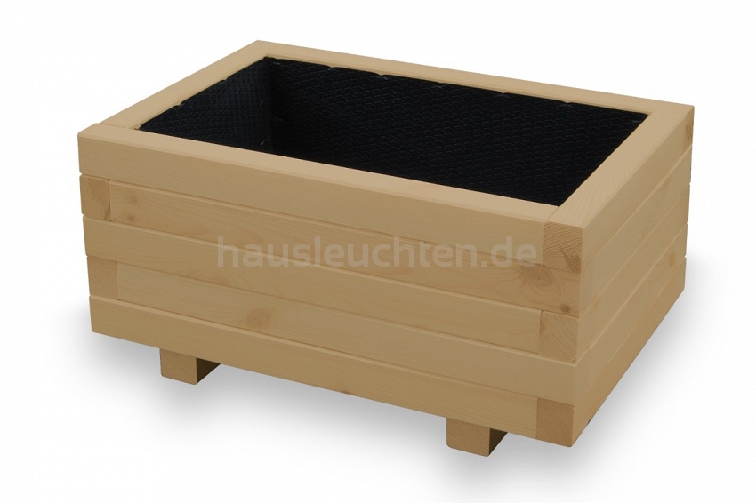 Pflanzkasten EICHE Pflanzkübel aus Holz AB60KAN4030EI 60 x 40 x 30 cm 60KAN4030EI