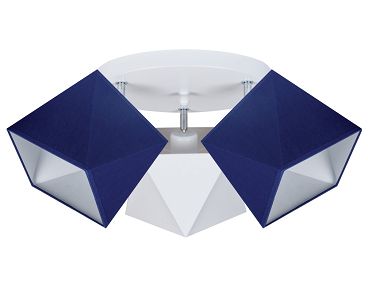 Deckenstrahler Deckenlampe BLWEBL-PR3030WE Blau Weiß Blau