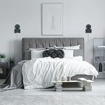 Anthrazite Wandlampe mit Zugschalter aus Metall SHWAND-OST1010AN Wandleuchte - 2