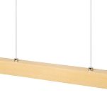 Dimmbare LED Hängeleuchte Eschenholz LED110KB-3K-ESCHE Pendelleuchte Höhenverstellbar Esstischlampe Hängelampe Pendellampe - 3