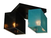Deckenlampe JLS22SCTUD SCHWARZ TÜRKIS  - 2