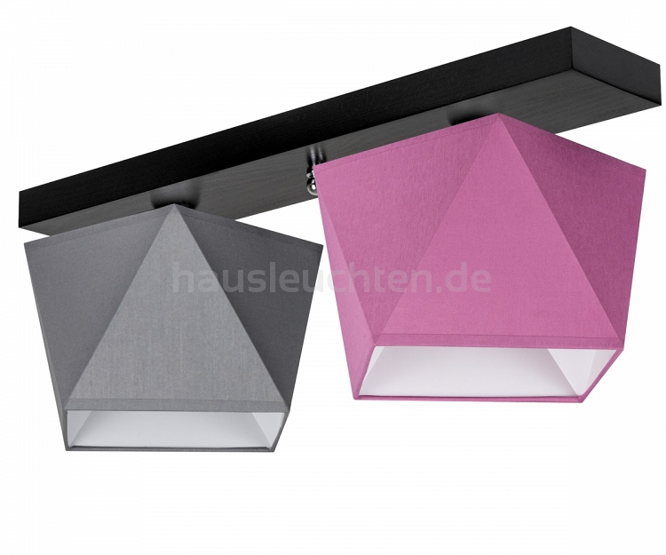 Deckenlampe DIA23GRROD Deckenleuchte Grau Rosa