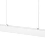 Dimmbare LED weiße Hängeleuchte Eschenholz LED80KB-3K-WEIß Pendelleuchte Höhenverstellbar Esstischlampe Hängelampe Pendellampe - 3