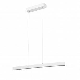 Dimmbare LED weiße Hängeleuchte Eschenholz LED80KB-3K-WEIß Pendelleuchte Höhenverstellbar Esstischlampe Hängelampe Pendellampe