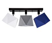 Deckenstrahler Deckenlampe DIA31WEGRBLDPR Deckenleuchte Weiß Grau Blau - 2