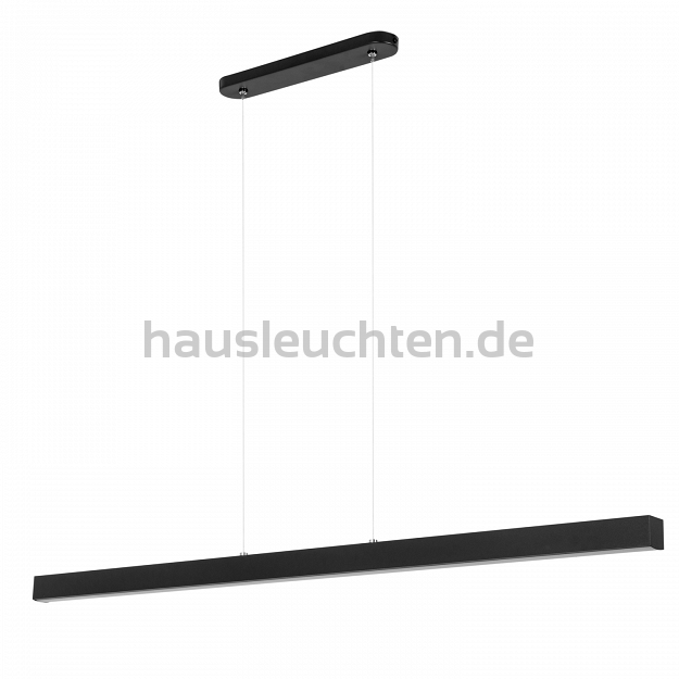 Dimmbare LED Hängeleuchte WI116LED-3K-SCHWARZ Pendelleuchte Höhenverstellbar Esstischlampe Hängelampe Pendellampe