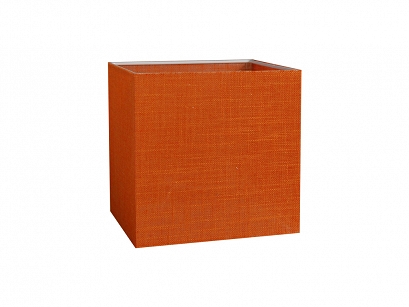 Lampenschirm 12x12x12H LOR ORANGE 